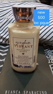 Bbw bath body works lotion