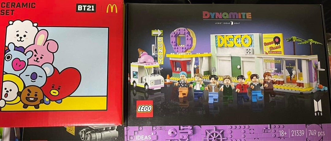BTS LEGO (Category: Lego & Building Sets) located in Marikina City. Submitted by happypill27 (Listing ID 1259734045, Image 2). Description: 💯Legit Lego Collectible Onhand and ready to ship 3pcs available dm for more info.