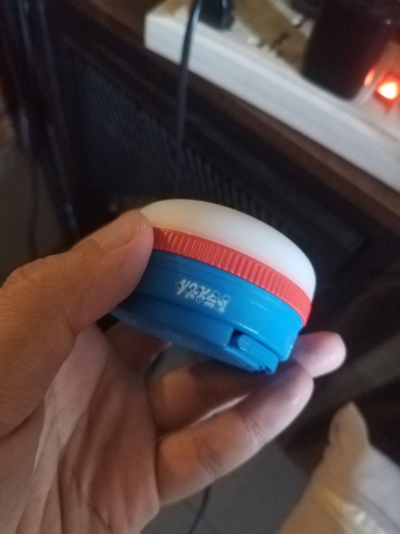 camping light with glow in the dark face (Category: Hiking & Camping) located in Manila. Submitted by GentleGiant (Listing ID 1370251526, Image 2). Description: brand new from japan 3 modes camping light with carabiner glow in the dark when turned off with box.