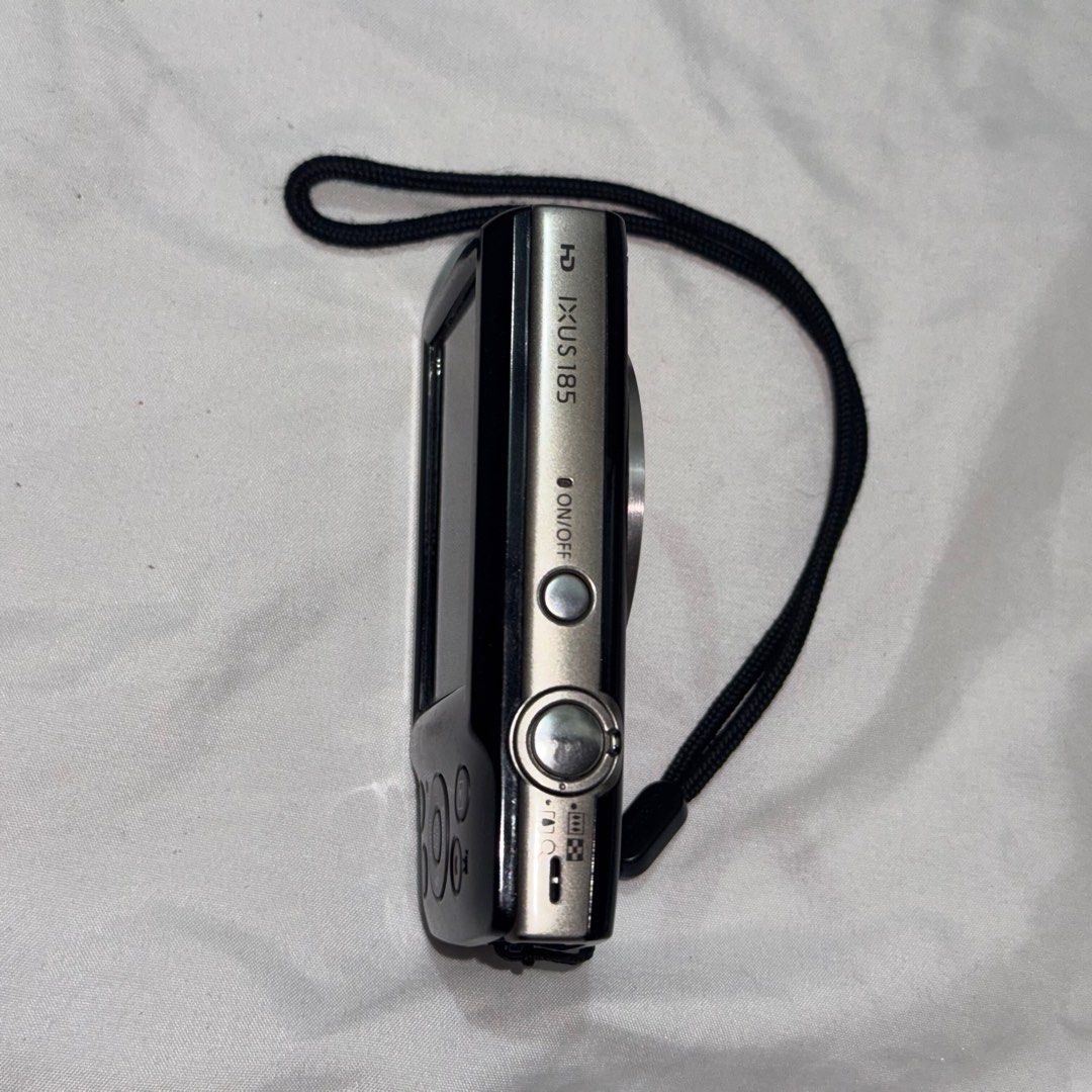 Canon Ixus 185 (Category: Cameras) located in Manila. Submitted by cookieskillet (Listing ID 1370420070, Image 3). Description: READY TO USE!! ⭐️ body condition: 9/10 (good as new) ⭐️ no issues! 100% working- flash, zoom and all buttons working ⭐️ TIKTOK AND CROWD FAVE!! most sought after ixus cam ⭐️ specs: - 20 mp - 8x optical zoom, 16xzoom plus -CDD sensor -like new. no signs of usage at all. ⭐️ inclusions: -with unit, original battery, charger
