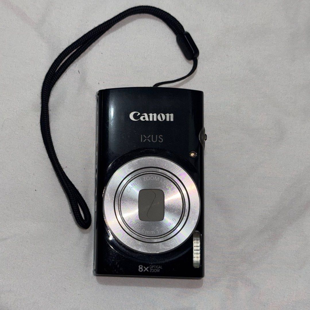 Canon Ixus 185 (Category: Cameras) located in Manila. Submitted by cookieskillet (Listing ID 1370420070, Image 1). Description: READY TO USE!! ⭐️ body condition: 9/10 (good as new) ⭐️ no issues! 100% working- flash, zoom and all buttons working ⭐️ TIKTOK AND CROWD FAVE!! most sought after ixus cam ⭐️ specs: - 20 mp - 8x optical zoom, 16xzoom plus -CDD sensor -like new. no signs of usage at all. ⭐️ inclusions: -with unit, original battery, charger