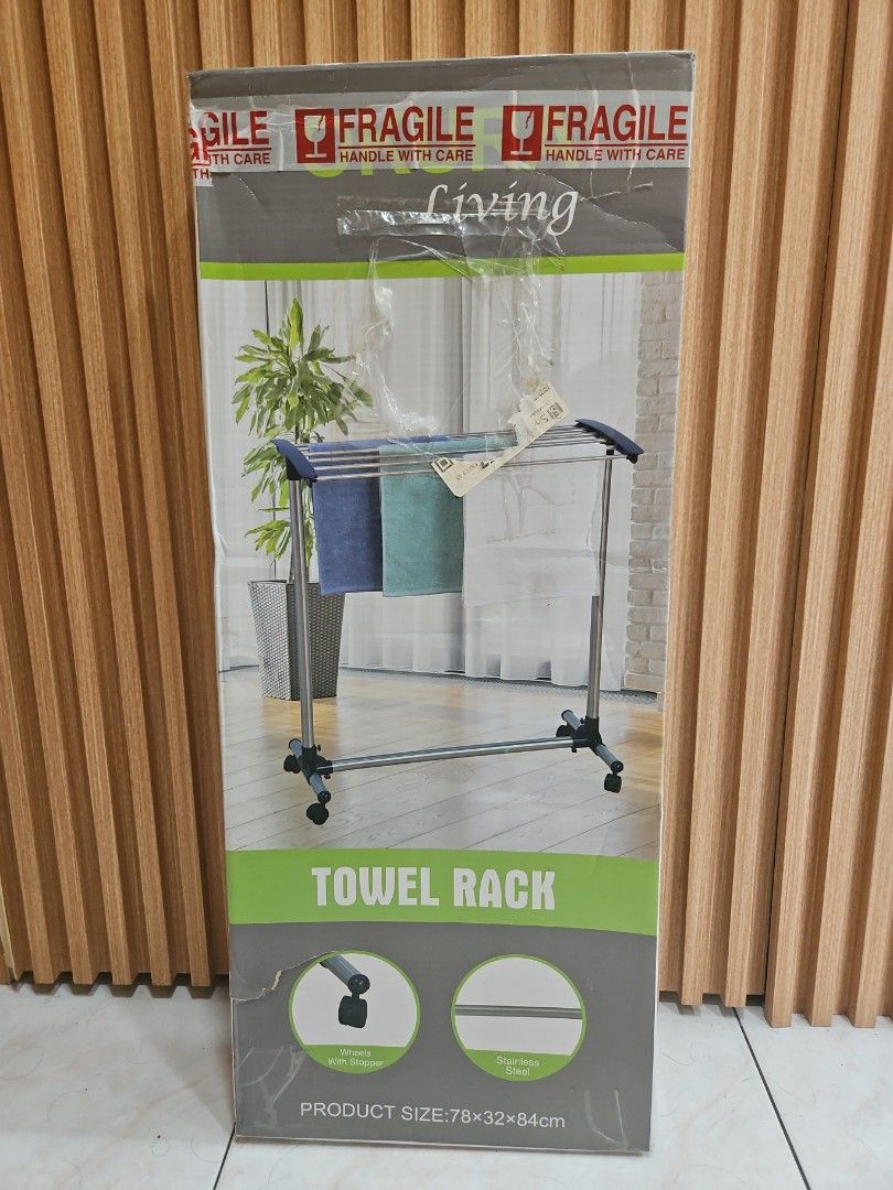 Clothes Drying Rack with Wheels