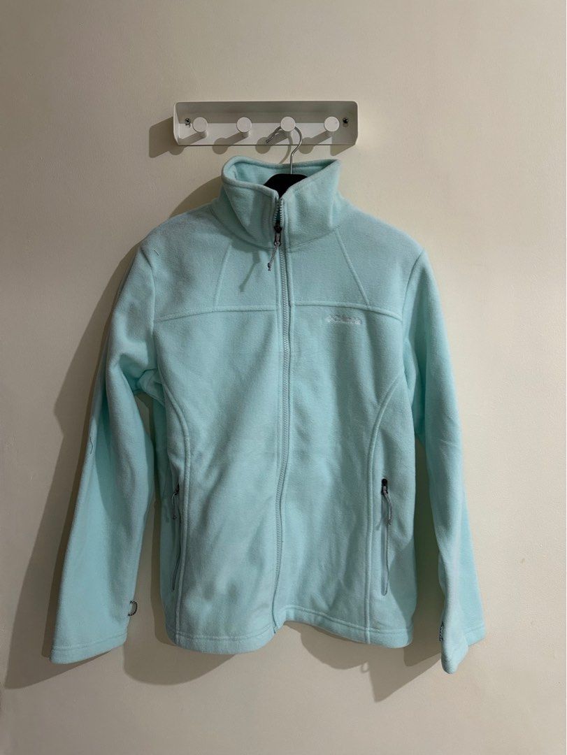 Columbia Full Zip Fleece Jacket jacket columbia outer columbia sportswear  company mint top jaket columbia cardigan outer sweater outerwear outdoor
