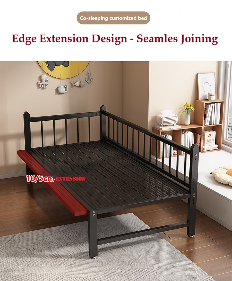 Co-sleeping / bay window extension bedframe - customizable to any Size ...