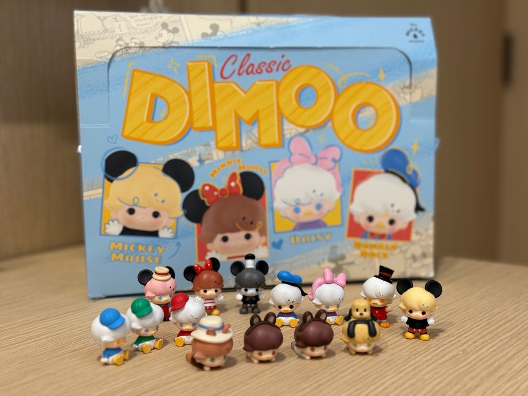 Dimoo Popbean Pack Dimoo x Disney Pop Bean, Hobbies & Toys, Toys & Games on Carousell