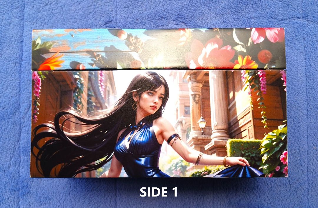 Final Fantasy 7 Tifa FF7 Large Card Storage Boxes (Category: Card Boxes & Cases) located in Iloilo. Submitted by jrmagallanes78 (Listing ID 1370265787, Image 3). Description: Price of 300PhP per box. Large card storage boxes with two separator pods inside. Will fit standard sized cards up to 63mm in width ans 89mm in height. Each pod will fit up to more than 200 unsleeved cards depending on the card's thickness. Design: FF7-Tifa Dimensions: appro
