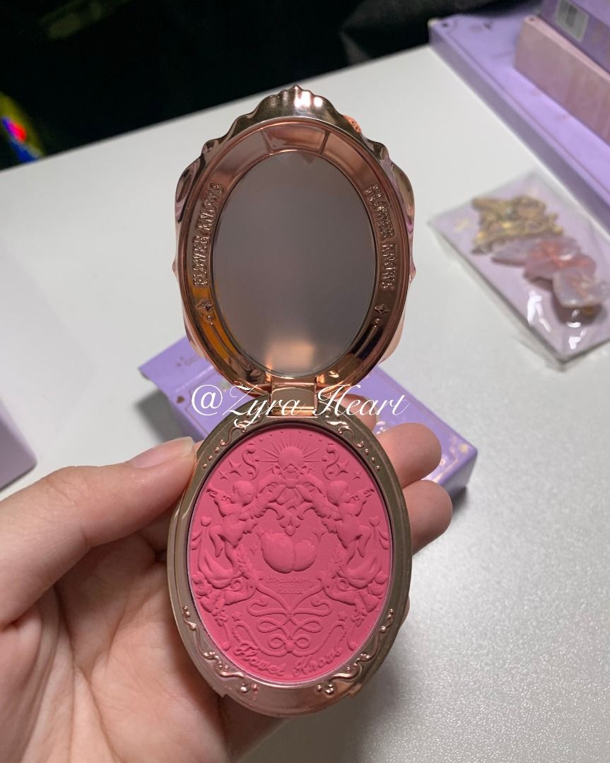 Flower Knows Violet Strawberry Rococo Eyeshadow Palette & Blush BUNDLE (Category: Makeup) located in Quezon City. Submitted by matchaislove (Listing ID 1370288731, Image 3). Description: BRAND NEW! 1500 NALANG FOR BOTH LOC: E. Rod, QC.