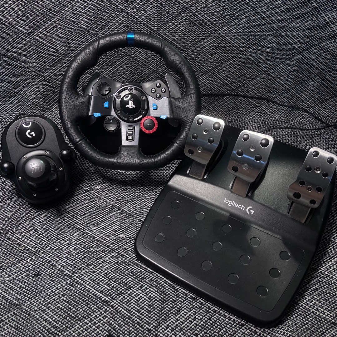 FREE DELIVERY Logitech G29 Driving Force Steering Wheel Pedal Sim ...