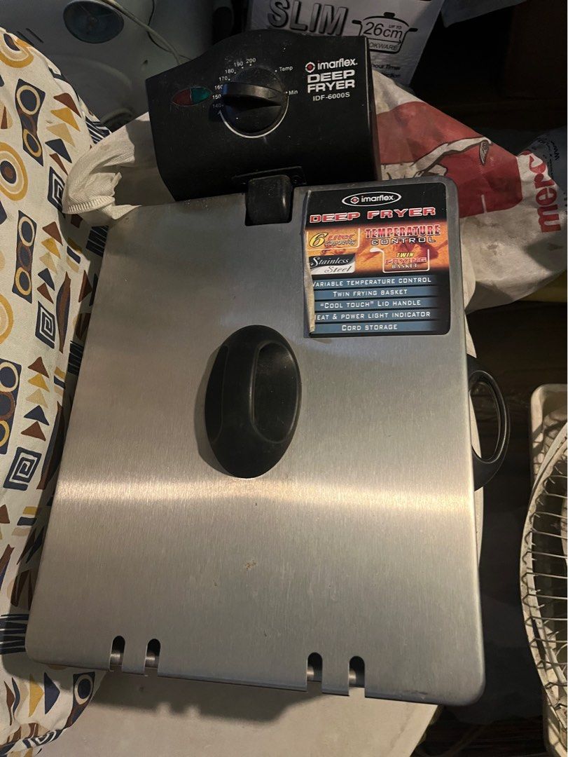 imarflex deep fryer (Category: Fryers) located in Rodriguez. Submitted by Branded100 (Listing ID 1370301639, Image 1). Description: no issue decluttering for pick up at montaña burgos rodriguez.