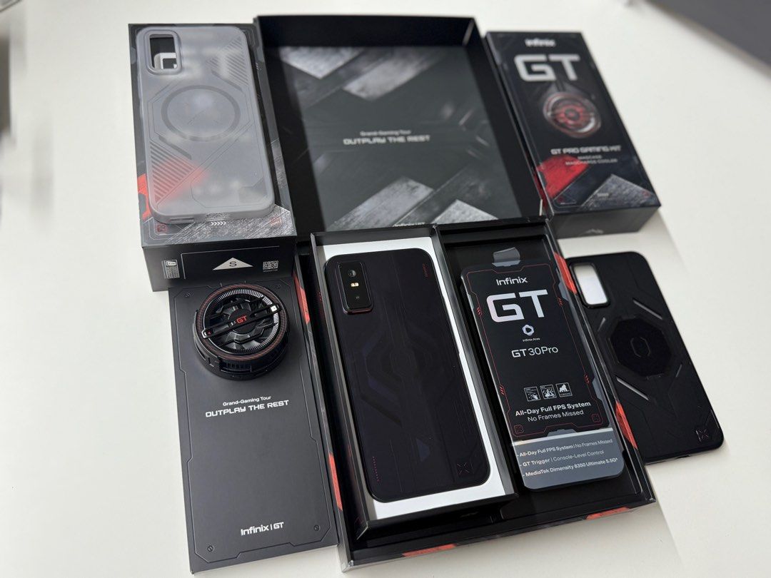 Infinix GT 30 Pro (256GB / 512GB) White 512GB, Mobile Phones