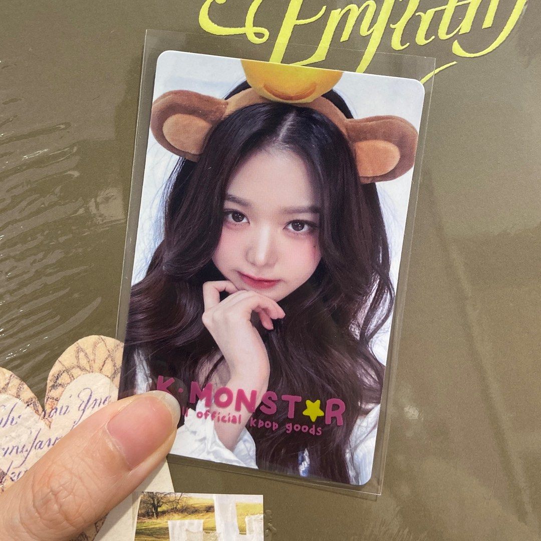 小卡】IVE EMPATHY KMONSTAR KM 台灣簽售台北特典小卡張員瑛追星
