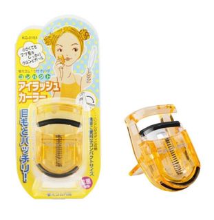KAI BEAUTY CARE 便携口袋卷翹睫毛夾（粉紅色/黃色）64218264048258110