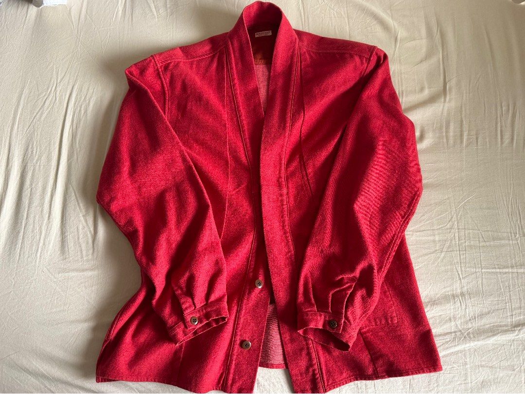 KAPITAL Kimono Cardigan (Category: Coats, Jackets and Outerwear) located in Paranaque City. Submitted by mmmmound (Listing ID 1370316979, Image 1). Description: KAPITAL Kimono Cardigan Made in Japan Bought in Kapital Legs store in Ebisu, Tokyo Size 4.