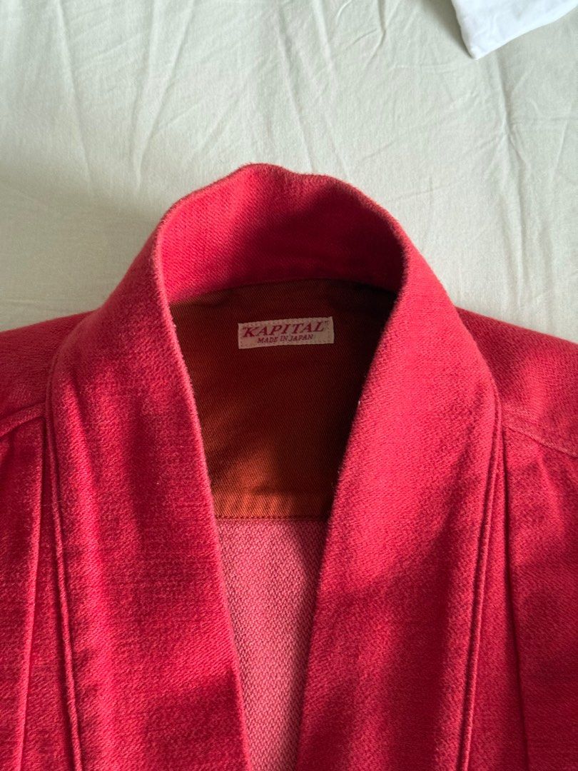 KAPITAL Kimono Cardigan (Category: Coats, Jackets and Outerwear) located in Paranaque City. Submitted by mmmmound (Listing ID 1370316979, Image 2). Description: KAPITAL Kimono Cardigan Made in Japan Bought in Kapital Legs store in Ebisu, Tokyo Size 4.