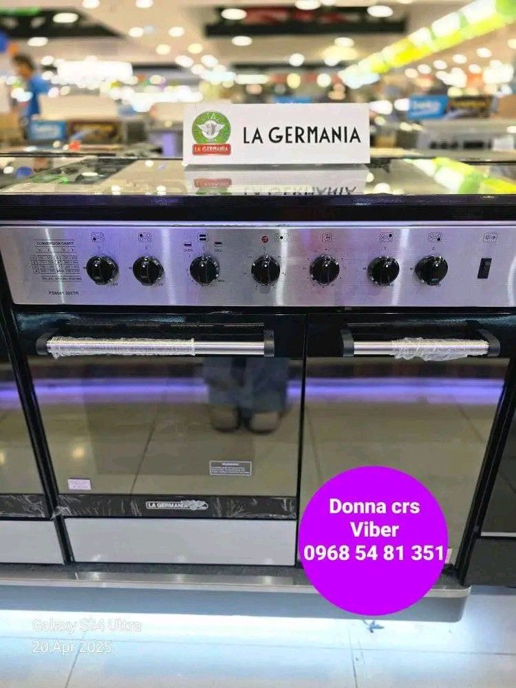 La germania (Category: Cookware & Accessories) located in Quezon City. Submitted by daligcon19 (Listing ID 1370308486, Image 2). Description: 💚 LA GERMANIA COOKING RANGE / LA GERMANIA GAS RANGE / LA GERMANIA COOKER / LA GERMANIA HOTPLATE 💚 📌 ASIAN SERIES 📍 500 SERIES CGFC53031BT - 18,900 CGFC54031BT - 18,600 CGFC53131BTR - 20,600 CGFC50340BR - 21,900 📍 600 SERIES CGFC63131BTR - 23,900 CGFC64031BTR - 26,500 CGFC60440BTR - 32,200 📍 900 SERIES