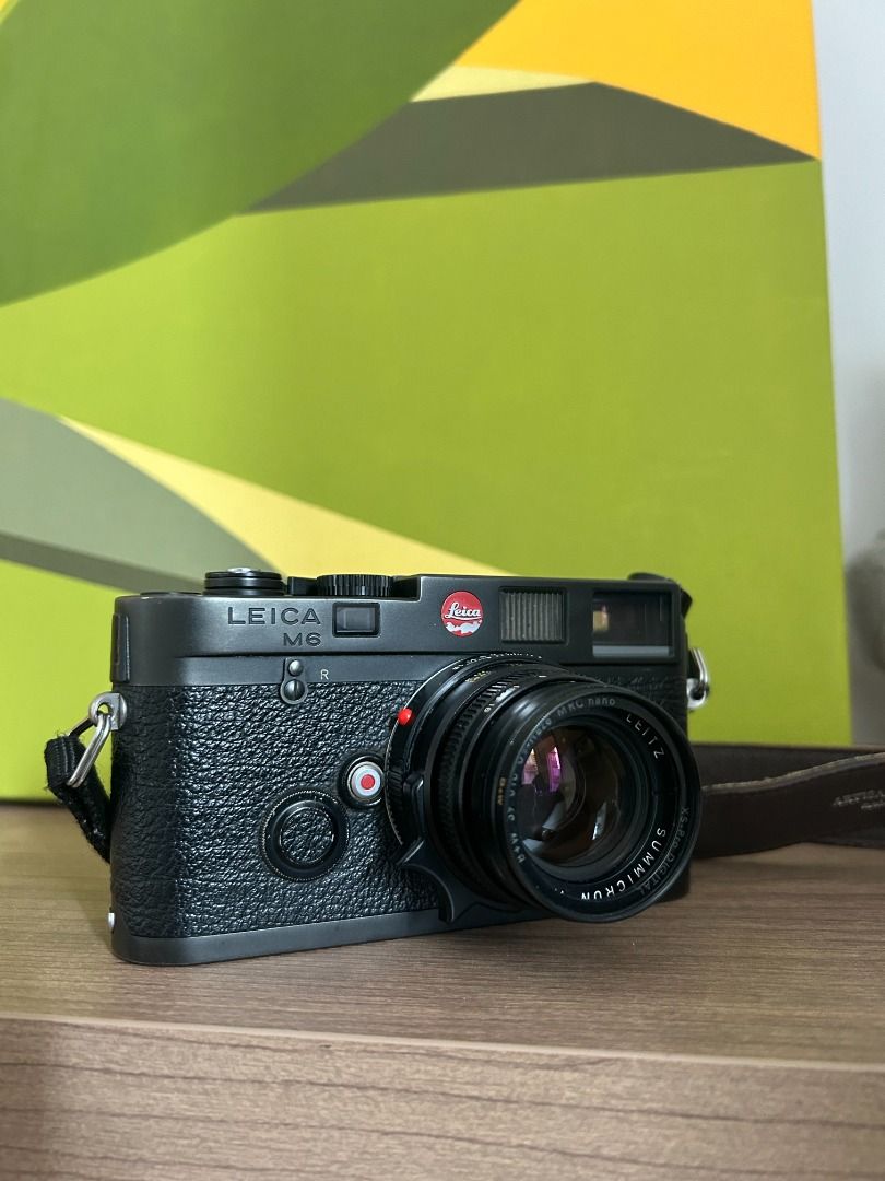 Leica M6 x0.72 + Summicron 50mm F2, 攝影器材, 相機- Carousell