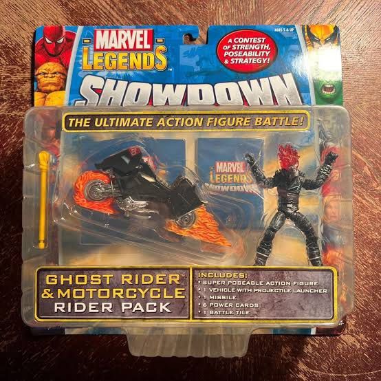LF TOYBIZ GHOST RIDER (Category: Figurines & Statues) located in Paranaque City. Submitted by mikkopalma (Listing ID 1370420066, Image 1). Description: LF/Naghahanap Toybiz Marvel Figure Factory Ghost rider Toybiz Marvel Showdown Ghost Rider with hellcycle Sure buyer Location: Better Living Parañaque.