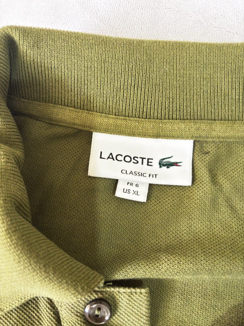 Original Lacoste Polo shirt Men (Category: Tshirts & Polo Shirts ) located in Muntinlupa City. Submitted by sab.cab (Listing ID 1370310526, Image 3). Description: Personal preloved Message for more info. .