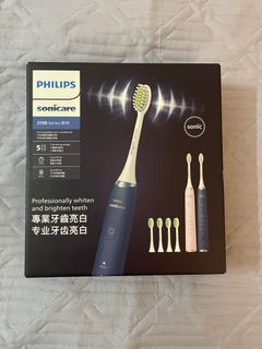Philips飛利浦電動牙刷3700系列孖裝2刷柄6刷頭套裝629347391633941111