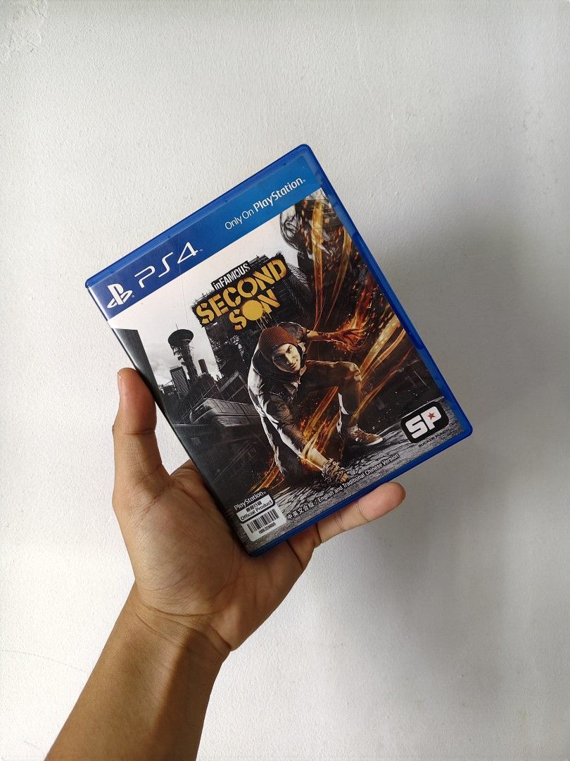 PS4 INFAMOUS SECOND SON / USED (Category: PlayStation) located in Manila. Submitted by mikkolosg20176 (Listing ID 1370322298, Image 1). Description: TRADE OR SALE GAME PRICE: 500 📍 SHIPPING OR PICKUP 📍 BAGUMBAYAN TAGUIG 📍PIN LOCATION: MCG PURPLE GAMING TAGUIG.