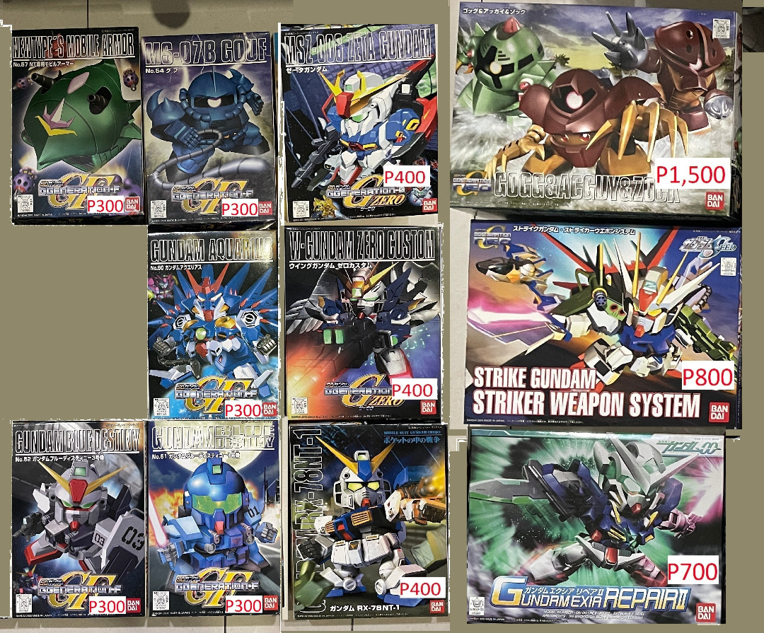 SD Gundam Model kit-01a, Hobbies & Toys, Toys & Games on Carousell