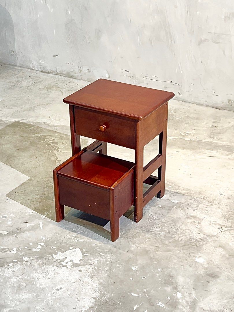 Solid Wood Step Ladder with Storage (Category: Other Home Furniture) located in Bulacan. Submitted by rock_off.thriftshop.ph (Listing ID 1370291188, Image 1). Description: .