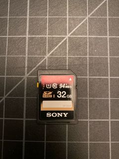 Sony 32GB 94MB/s sd card