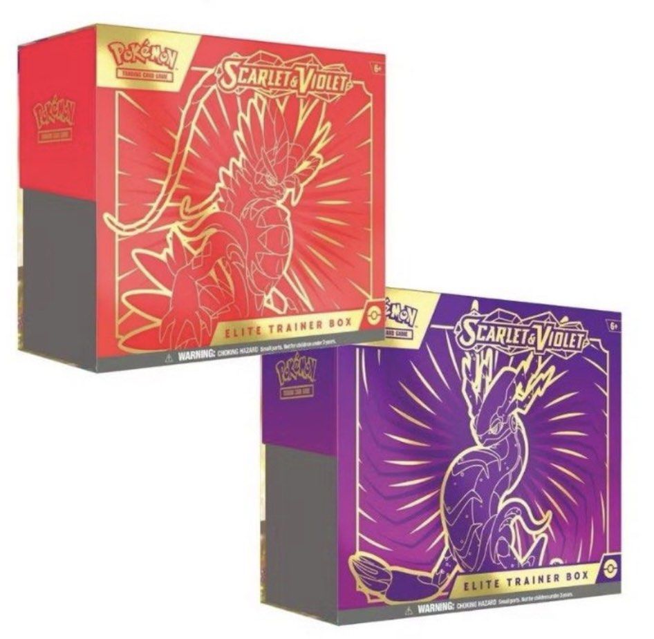 TCG Pokemon - sv01 Scarlet $ Violet Base Set Elite Trainer Box ((ETB ...