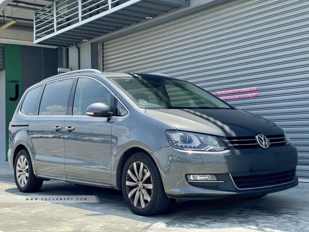 Volkswagen Sharan 2.0 TSI DSG (A) (Category: Used Cars) located in Singapore. Submitted by carsxchange (Listing ID 1370416574, Image 1). Description: 84440900 Clearance sale Volkswagen Sharan 2.0A panoramic Jan 2017 from $780 monthly mega promo!! Low mileage 🔥🔥🔥 Mega Promo!!! superb condition! Highest trade in! 🔥🔥🔥🔥🔥🔥🔥🔥🔥🔥🔥🔥🔥🔥🔥🔥🔥 Trusted dealer . Best package Guranteed . Interest rate from 1.68% . 10% downpayment mega promo PHV