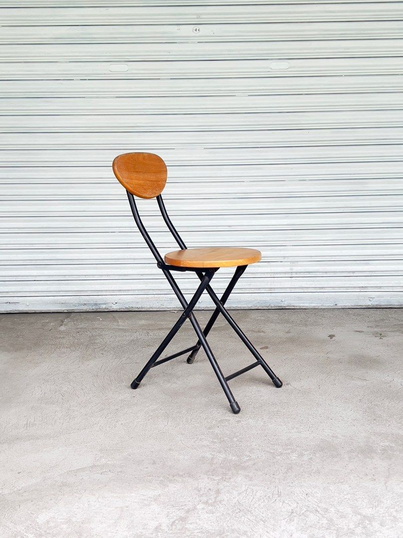 Wooden Folding Stool (Category: Chairs) located in Bulacan. Submitted by rock_off.thriftshop.ph (Listing ID 1370291729, Image 1). Description: .