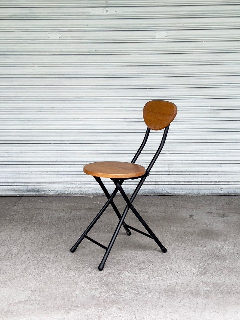 Wooden Folding Stool (Category: Chairs) located in Bulacan. Submitted by rock_off.thriftshop.ph (Listing ID 1370291729, Image 3). Description: .