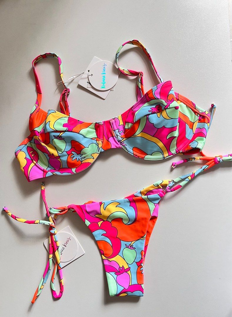 XL Two Piece Bikini (Category: Bikinis & Swimsuits) located in Cebu City. Submitted by mendycloset (Listing ID 1370255003, Image 1). Description: Not padded, underwired bikini.