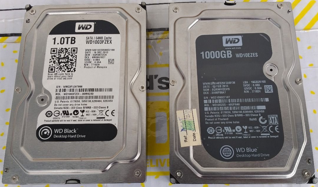 1 TERA HDD (Category: Computer Parts) located in Caloocan City. Submitted by eselo.co (Listing ID 1370579776, Image 3). Description: 1 TERABYTES HDD 2pc's available 100% Health 100% Performance 850 each LALAMOVE GCASH .