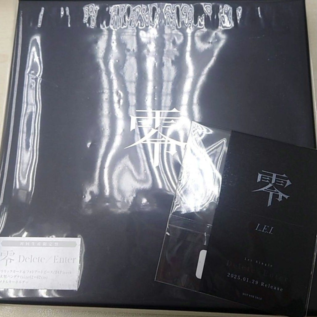 初回生産限定盤】零 1st Single「Delete / Enter」
