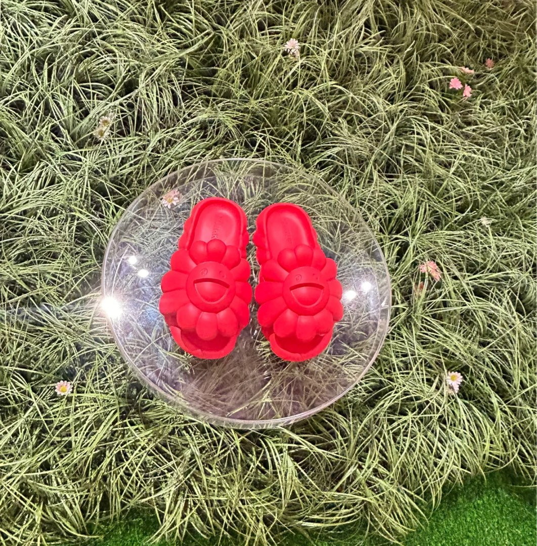 OHANA HATAKE】OHANA FULL-BLOOM SLIDE オハナハタケ 村上隆 お花