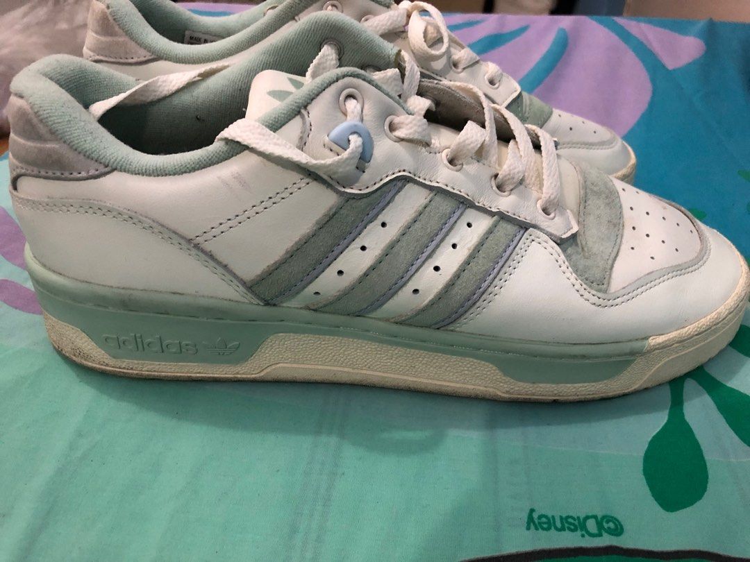 Adidas Rubber shoes (Category: Sneakers) located in Binan City. Submitted by winds06 (Listing ID 1370483800, Image 2). Description: Selling my son's adidas rubber shoes. Authentic. Very good condition. need to clean up. No more box. Actual size 10.5-11 rfs: decluttering .