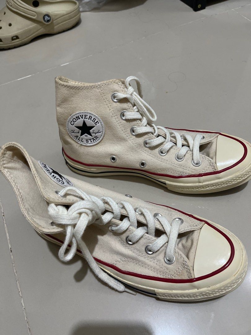 [AUTHENTIC] Converse Chuck Taylor 70 (Category: Sneakers) located in Quezon City. Submitted by declooter (Listing ID 1335543172, Image 3). Description: mop: gcash delivery: lalamove, j&t *sf shouldered by buyer 📍near sm north edsa, qc.