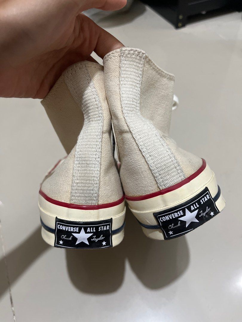 [AUTHENTIC] Converse Chuck Taylor 70 (Category: Sneakers) located in Quezon City. Submitted by declooter (Listing ID 1335543172, Image 1). Description: mop: gcash delivery: lalamove, j&t *sf shouldered by buyer 📍near sm north edsa, qc.