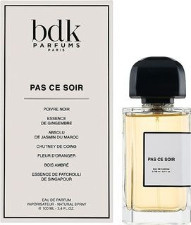 BDK Parfums Pas Ce Soir Eau de Parfum Unisex 100ml (Free Delivery from Singapore)