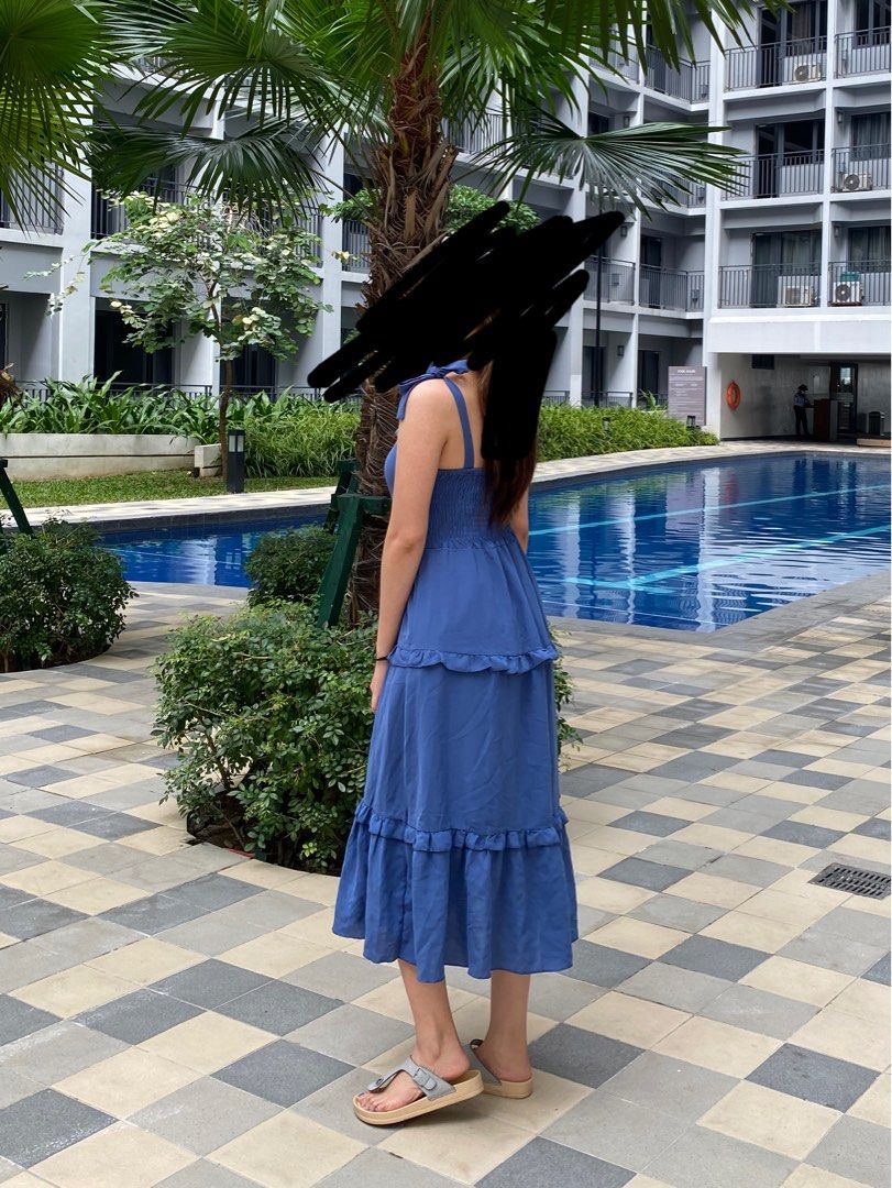 BKK Summer Dress (Category: Dresses) located in Caloocan City. Submitted by michdeclutter (Listing ID 1370523090, Image 1). Description: BKK Summer Dress -Bought in Bangkok -Used once pang picture lang :) Mop: Gcash only Mod: Lalamove or j&t.