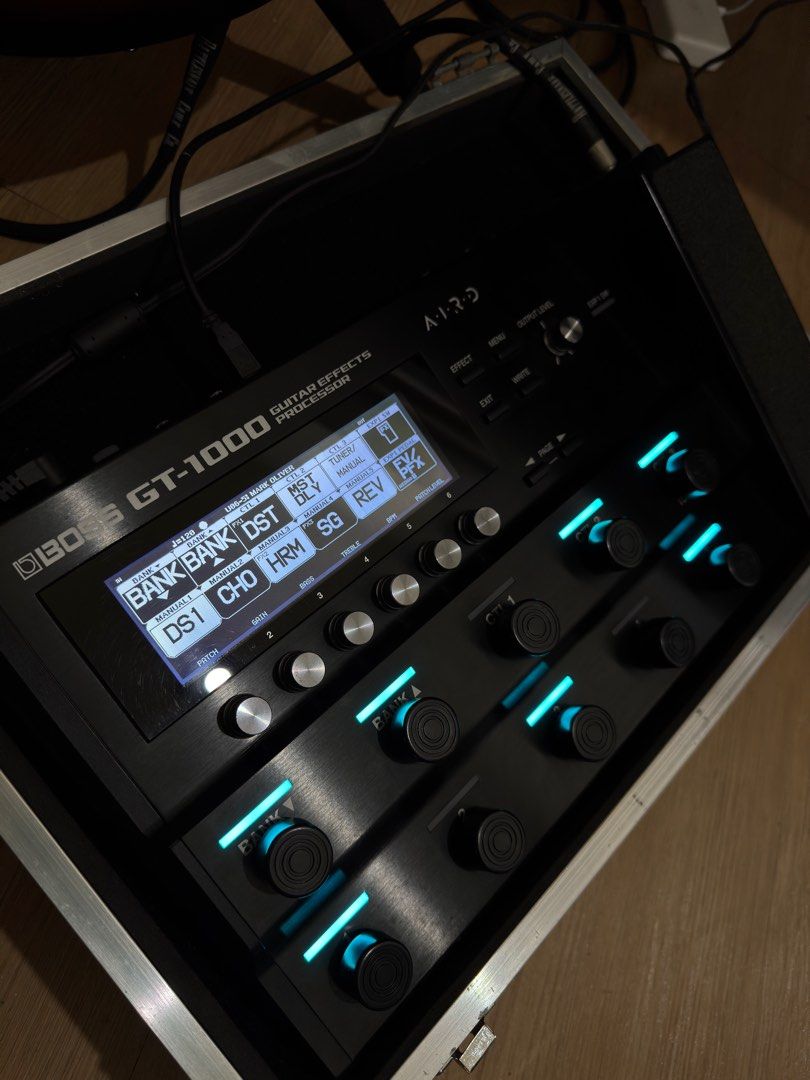 Boss GT-1000 Guitar Multi Effects (Category: Musical Instruments) located in Pasig City. Submitted by eizabmel (Listing ID 1370493190, Image 3). Description: RFS : upgrade • Includes original cables • Mint condition, no functional or cosmetic issues •only used in bedroom setting •free hardcase PM for details..