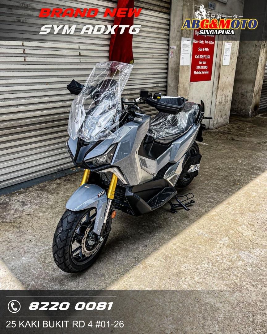 BRAND NEW SYM ADXTG | SYM MMBCU | SYM JET 14 EVO | SYM HUSKY 150 | SYM ...
