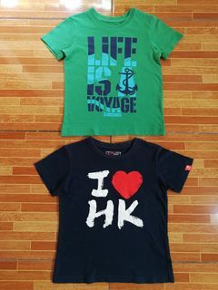 Bundle Original GIORDANO Kids for Boys TSHIRT 👦🏻