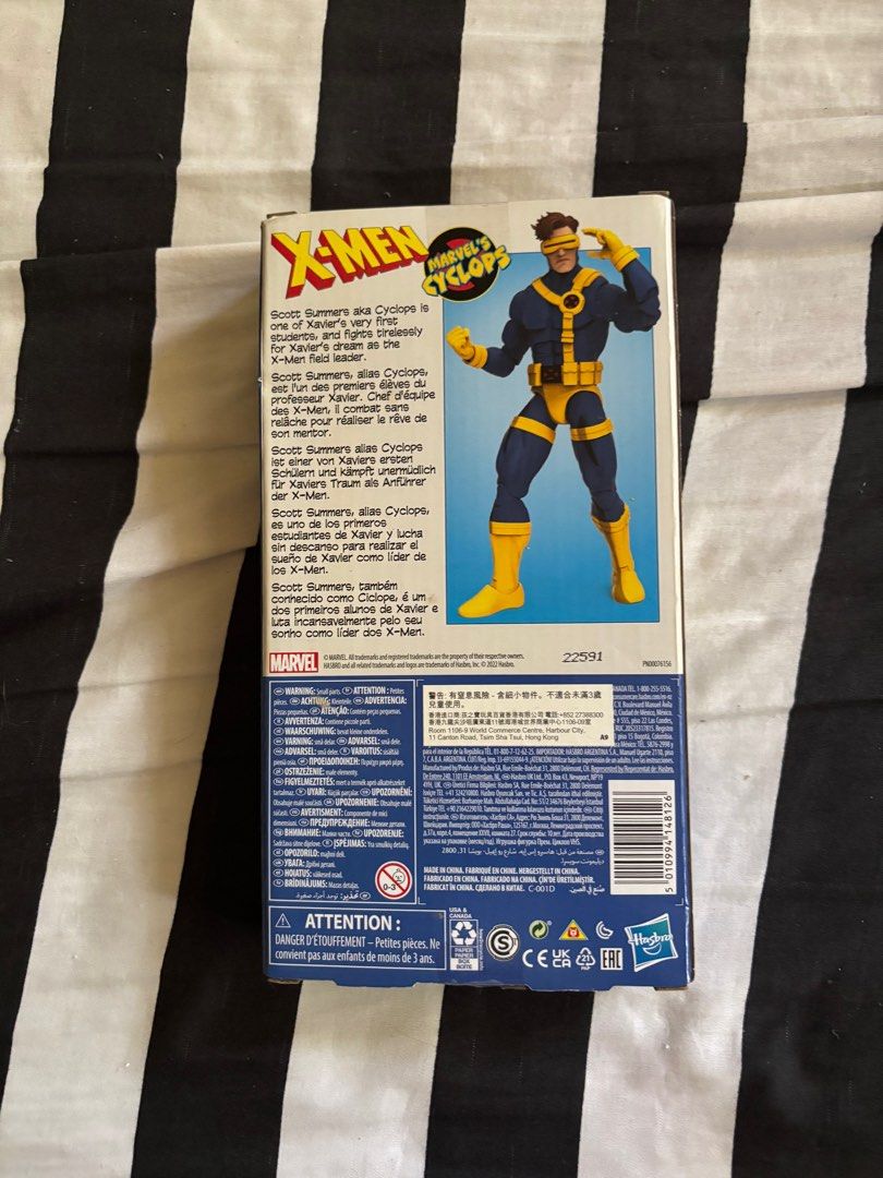 Cyclops - Marvel Legends Retro VHS 90s X-Men Animated Series - Hasbro ...