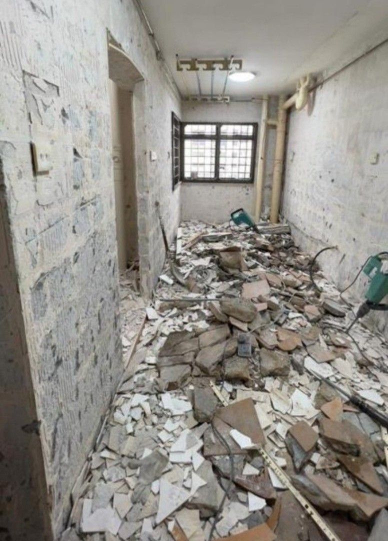 DIRECT CONTRACTOR Hacking/Tiling/Dismantle/Disposal/Reinstatement/Dry wall Partition | HDB/LANDED/SHOP/OFFICE etc. Renovation Services62863114690049112