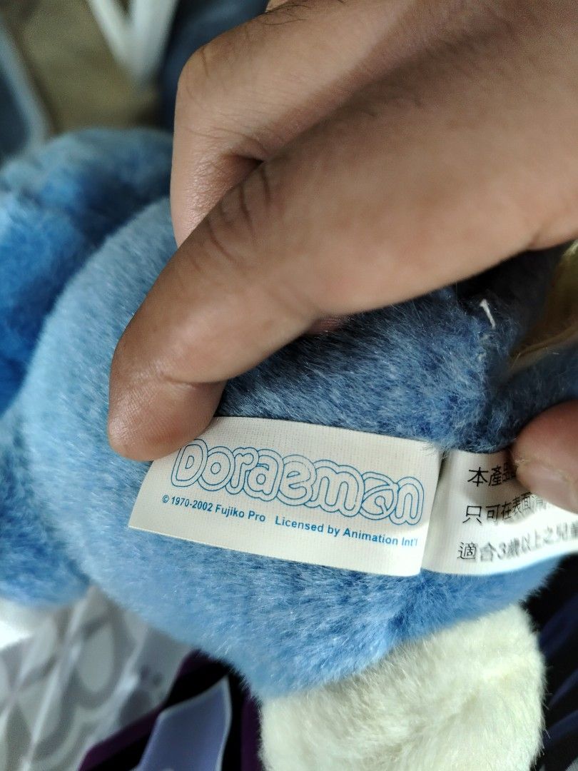 DORAEMON STUFF TOY with voice recording (Category: Plushies & Soft Toys) located in Quezon City. Submitted by JC_OLx (Listing ID 1370491155, Image 3). Description: rare Doraemon stuffed toys with voice recording working loc:gma kamuning mop: cash /gcash.