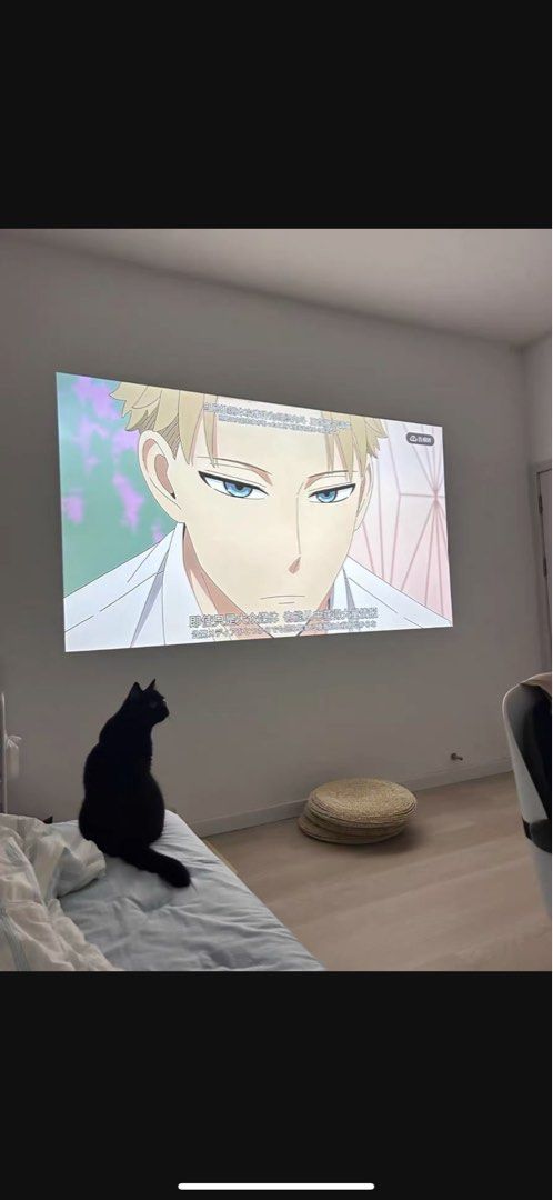 HDMI 1080p Projector (Category: Garage sale) located in Singapore. Submitted by ineedair (Listing ID 1370447317, Image 2). Description: Bought it for gaming purposes, but used several times and put it aside…. Boot up with CN ROM, but able choose to boot up with HDMI and come with auto key correction feature (optional). You can to install app such as YouTube, Netflix and etc. also able to mirror cast your iPhone or android. Bought an adjustable st
