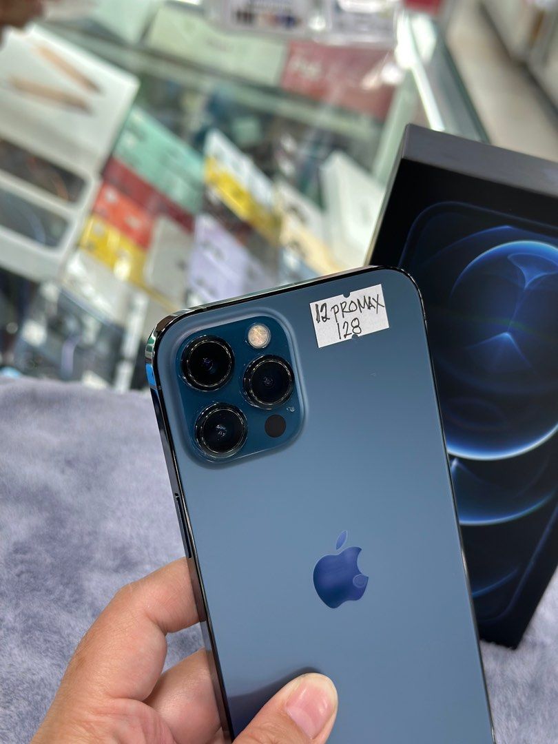 iphone 12promax 128gb globelock (Category: iPhone 12 Series) located in San Juan City. Submitted by jalailahmamosaca (Listing ID 1370493044, Image 2). Description: iphone 12promax 128gb globelock 95bh no issue no dents same serial box inclusion case tempered Open for COD/COP + SF Manila area (sameday delivery) Province area (via LBC) required DP to avoid cancellations Physical store: Greenhills Shopping Center, 2ndfloor Contact#: 09125890826 Page