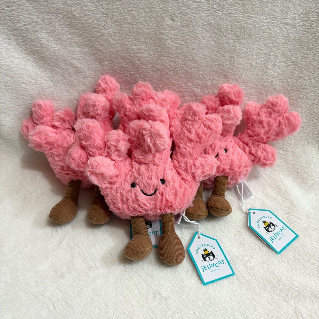 jellycat ぬいぐるみ Amuseables Coral サンゴ 珊瑚 AUTHENTIC