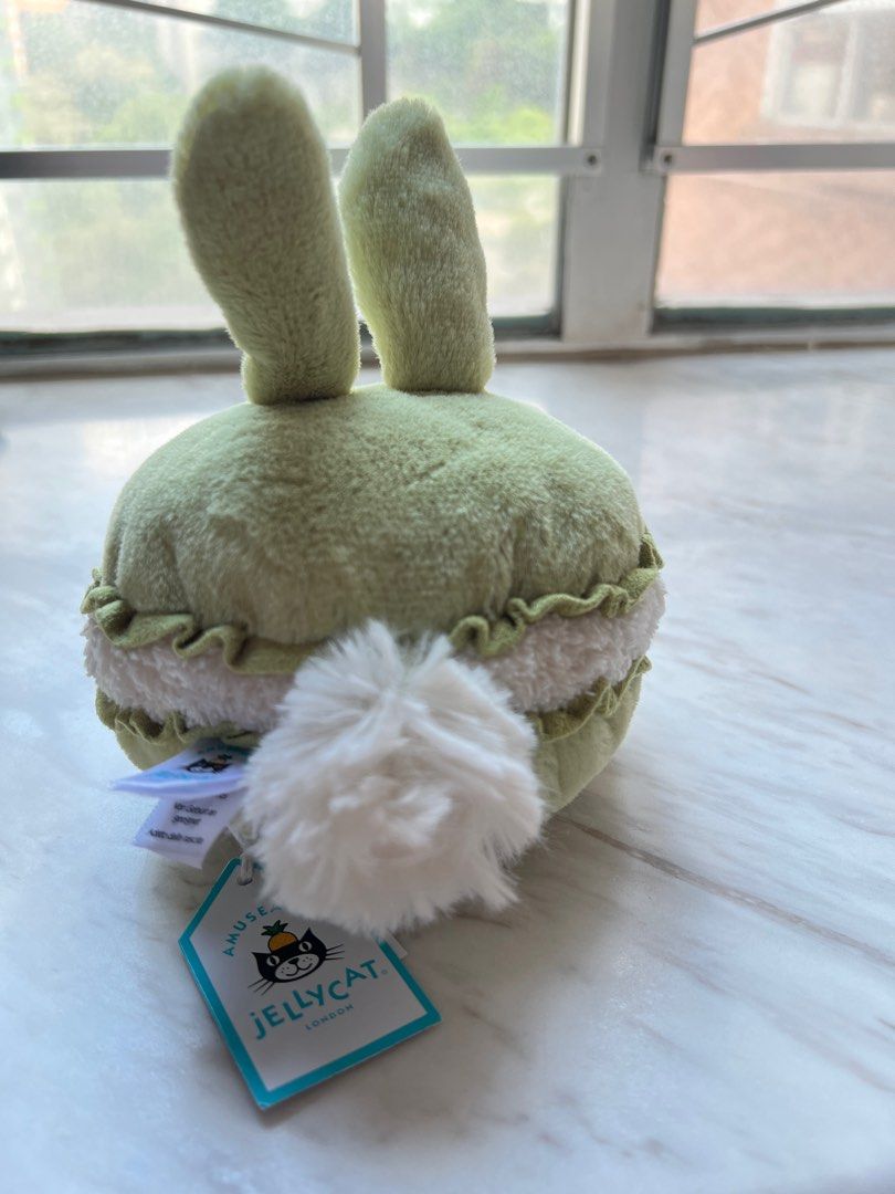  Dainty Dessert Bunny Macaronうさぎ Dainty Dessert Bunny Macaron - Official Jellycat